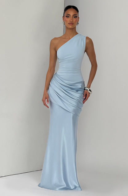 Koriora | Robe longue asymétrique Abbey