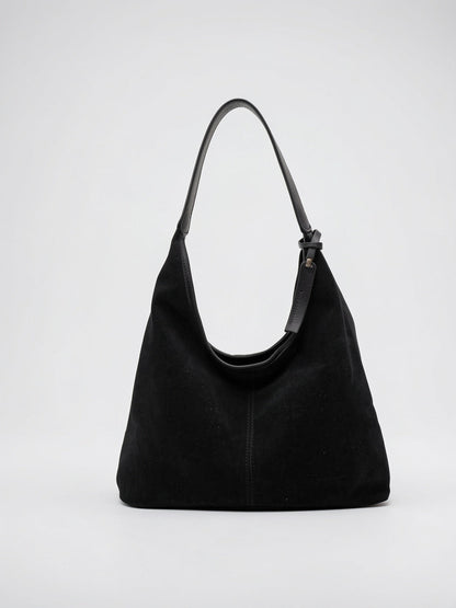 Sac Cabas Femme Grand Format Marron – Effet Cuir, Poche PC & Fermeture Zippée