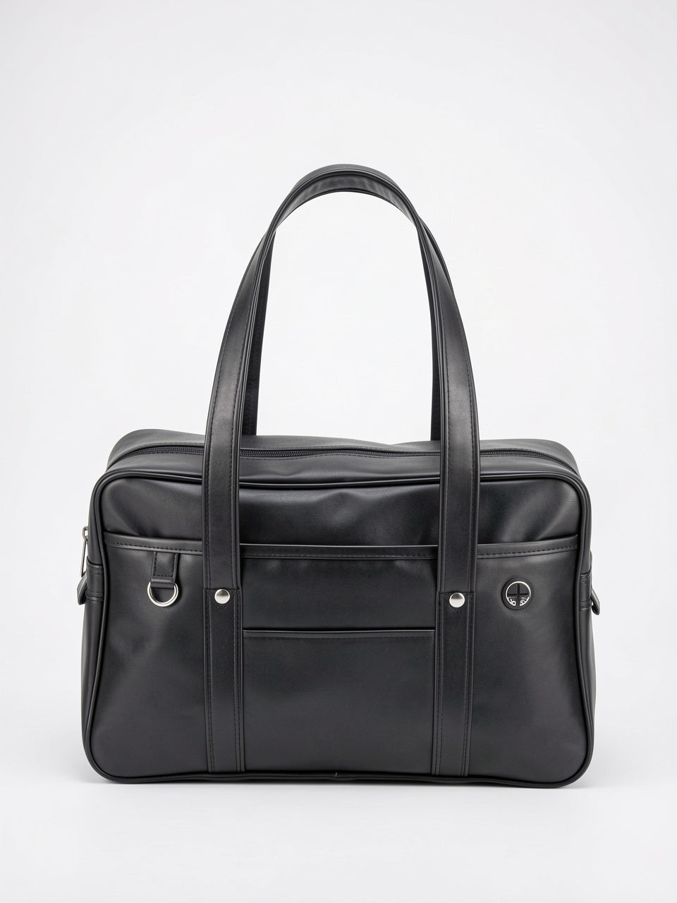 Sac Cabas Femme Grand Format Marron  Effet Cuir, Poche PC & Fermeture Zippée