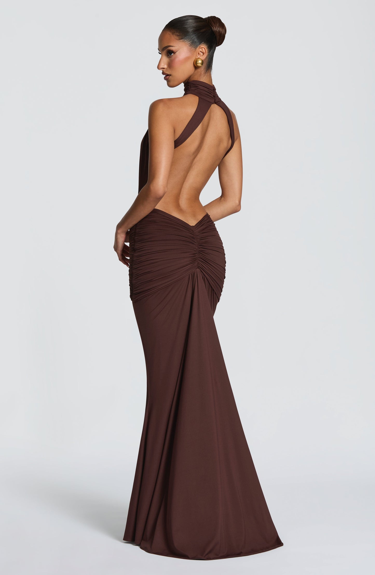Koriora | Robe longue dos nu élégante Josephine