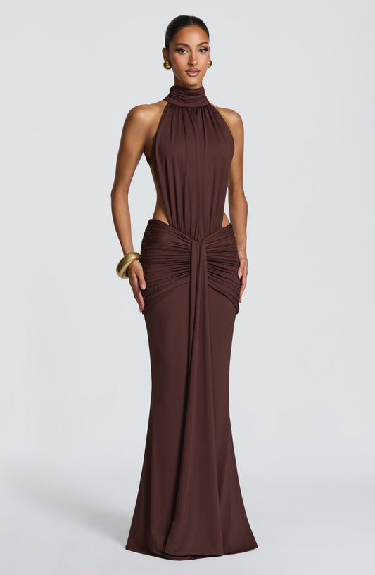 Koriora | Robe longue dos nu élégante Josephine