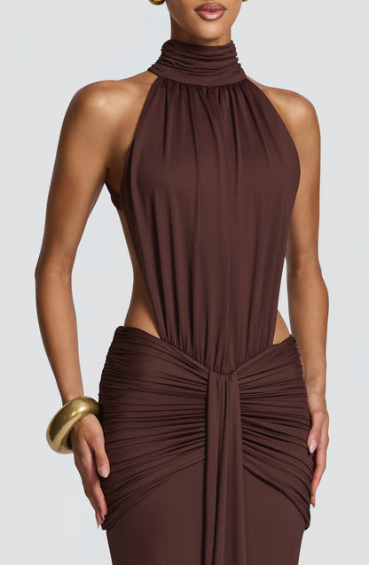 Koriora | Robe longue dos nu élégante Josephine