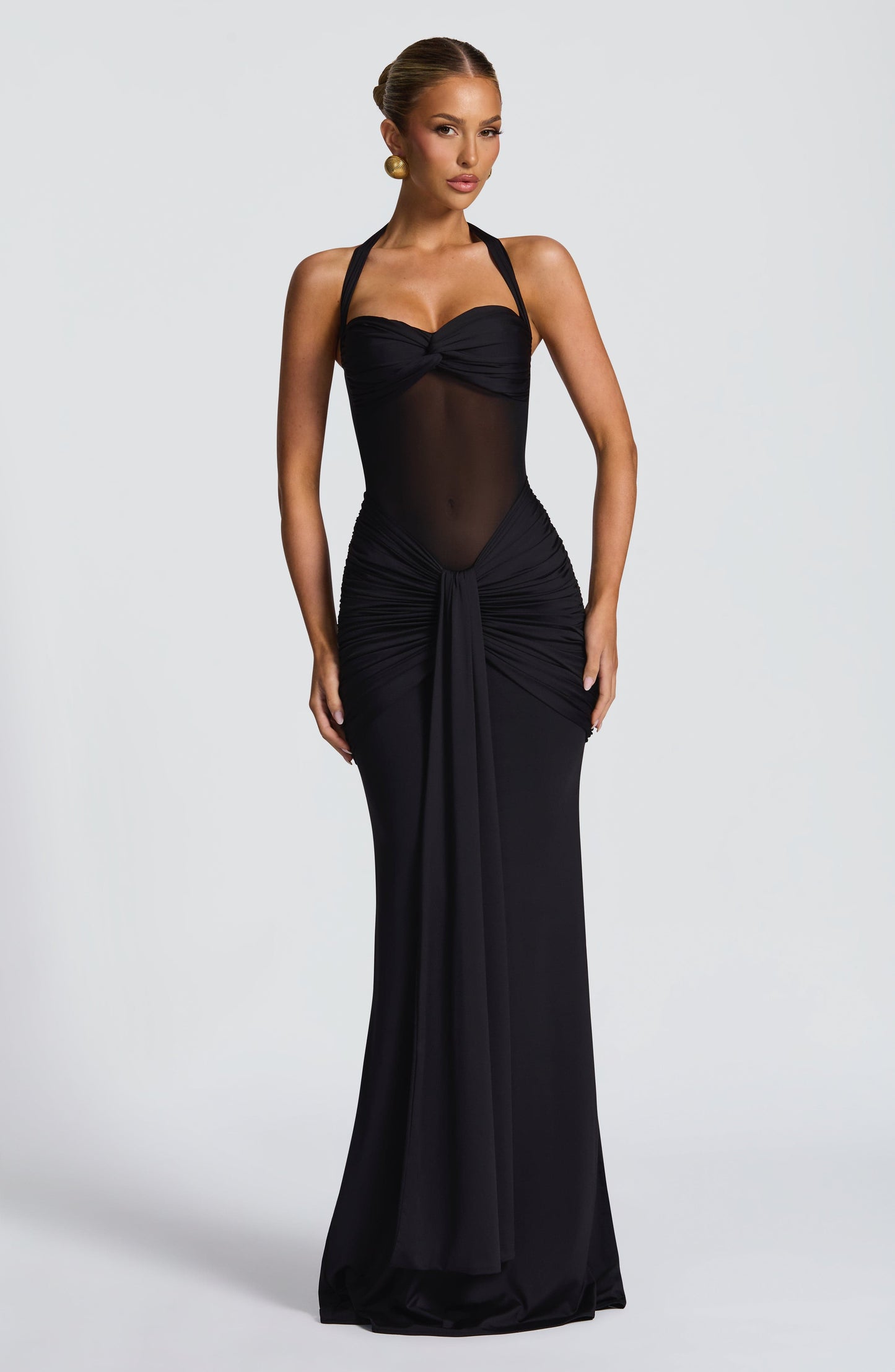 Koriora | Robe longue moulante élégante Evana