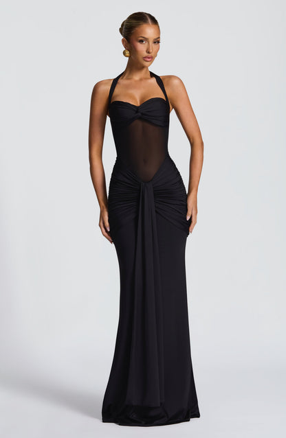 Koriora | Robe longue moulante élégante Evana