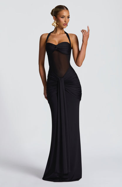 Koriora | Robe longue moulante élégante Evana