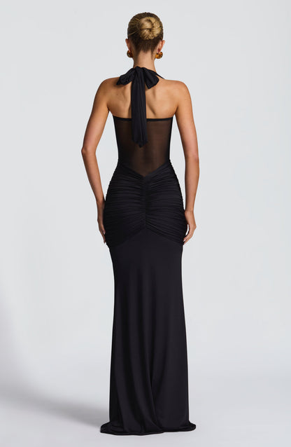 Koriora | Robe longue moulante élégante Evana