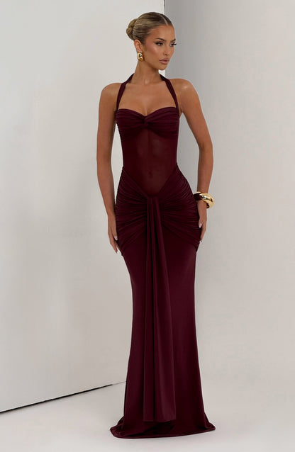 Koriora | Robe longue moulante élégante Evana