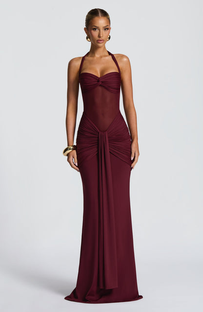 Koriora | Robe longue moulante élégante Evana