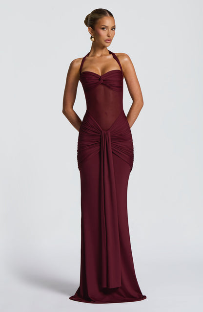 Koriora | Robe longue moulante élégante Evana