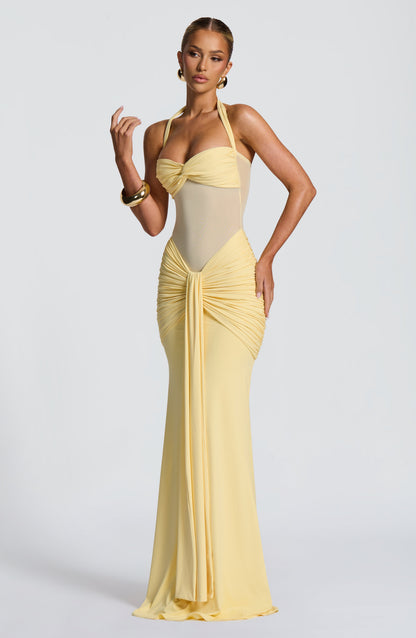 Koriora | Robe longue moulante élégante Evana