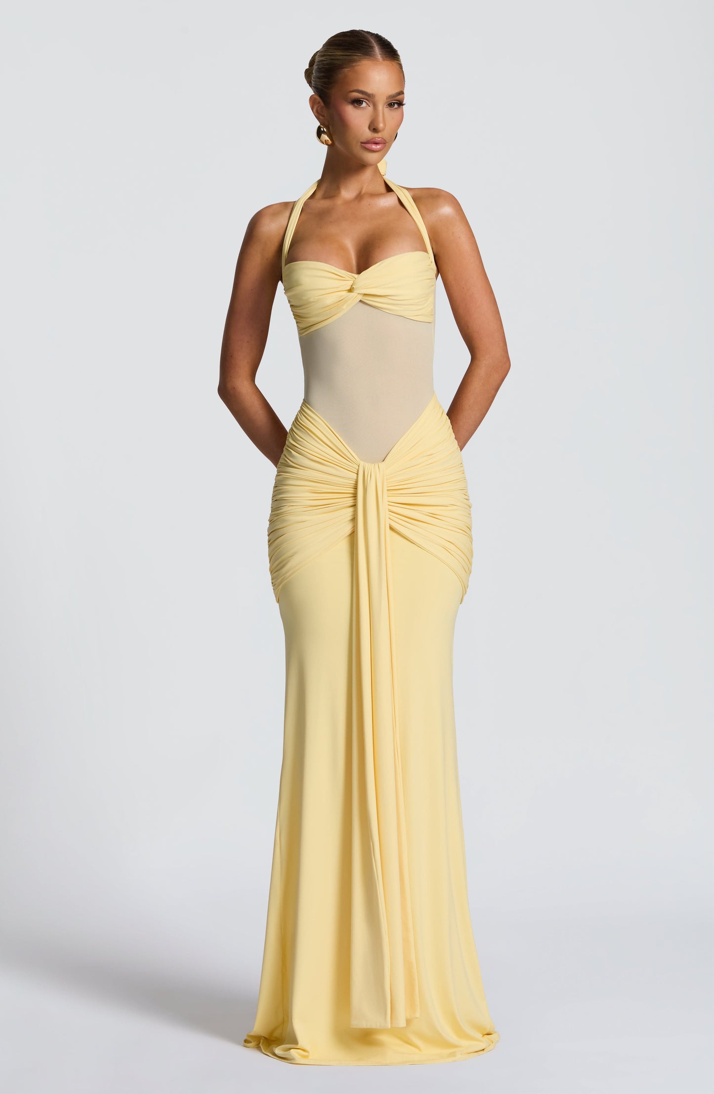 Koriora | Robe longue moulante élégante Evana