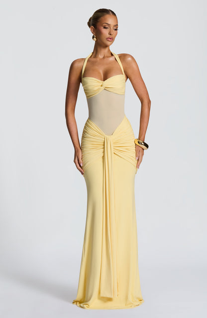 Koriora | Robe longue moulante élégante Evana